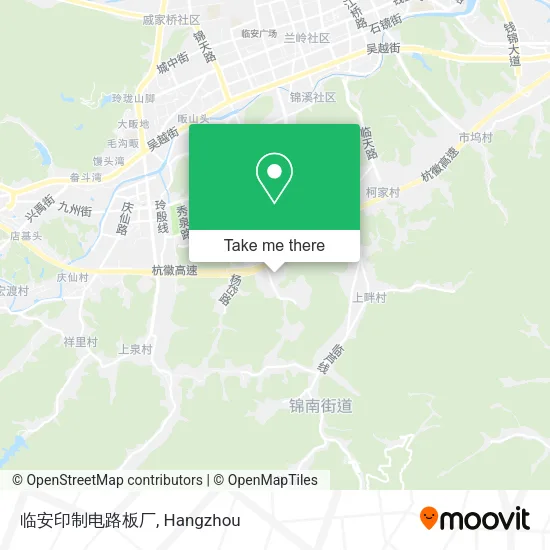 临安印制电路板厂 map