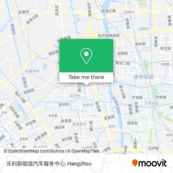 乐到新能源汽车服务中心 map