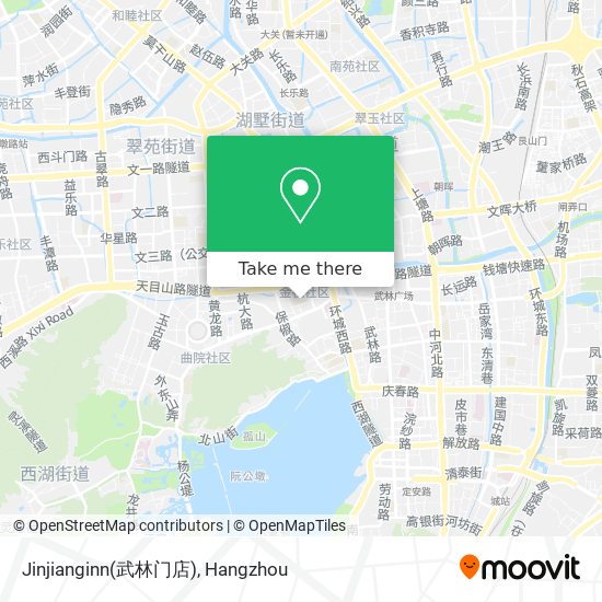 Jinjianginn(武林门店) map