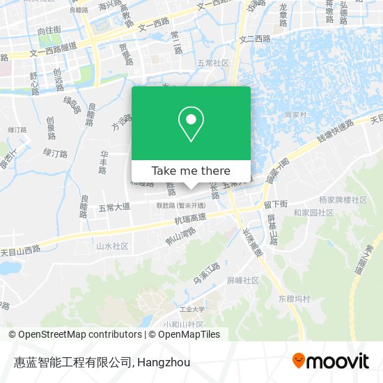 惠蓝智能工程有限公司 map