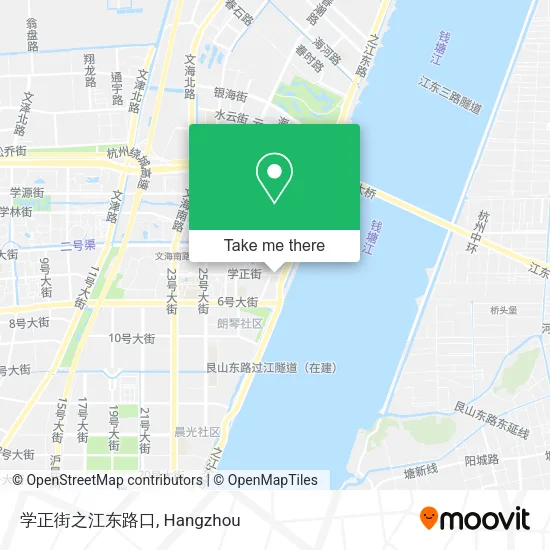 学正街之江东路口 map