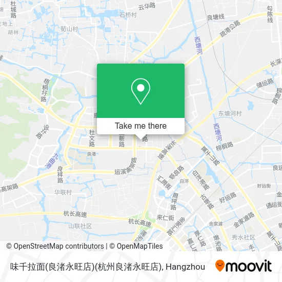 味千拉面(良渚永旺店)(杭州良渚永旺店) map