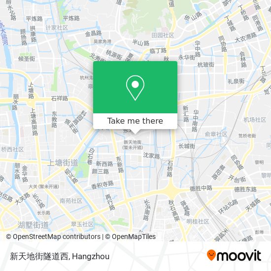 新天地街隧道西 map
