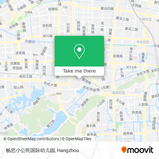 畅思小公民国际幼儿园 map