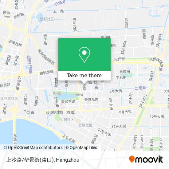 上沙路/华景街(路口) map