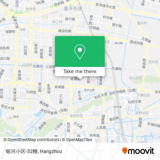 银河小区-32幢 map
