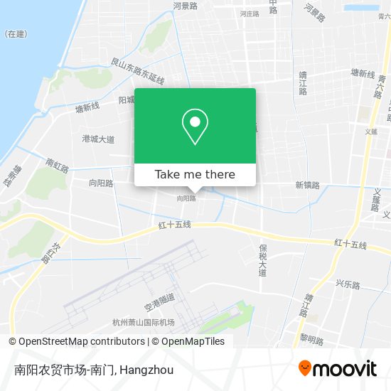 南阳农贸市场-南门 map