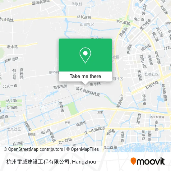 杭州雷威建设工程有限公司 map