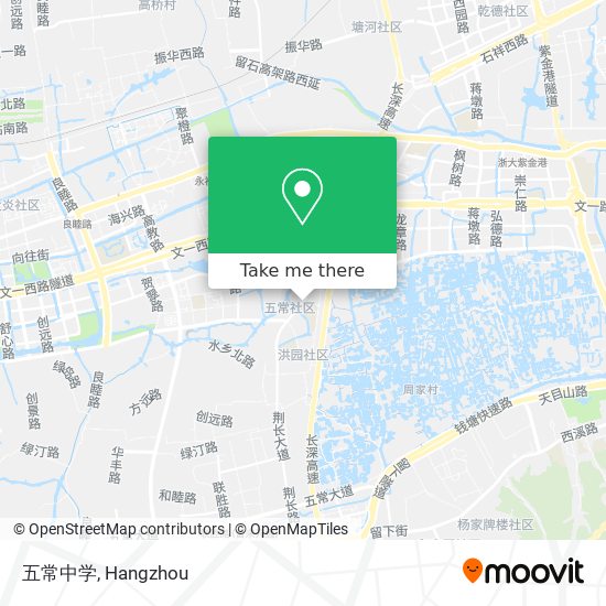 五常中学 map