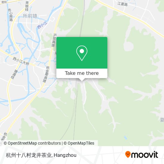 杭州十八村龙井茶业 map
