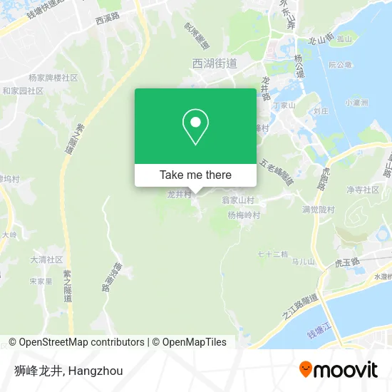 狮峰龙井 map