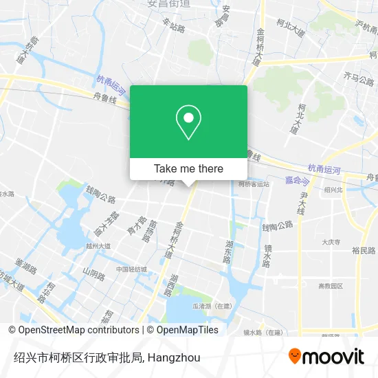 绍兴市柯桥区行政审批局 map