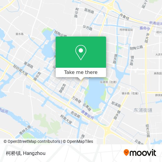 柯桥镇 map