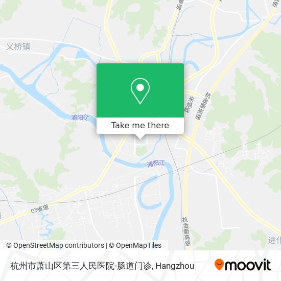 杭州市萧山区第三人民医院-肠道门诊 map