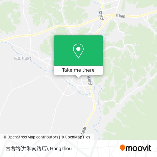 古着站(共和南路店) map