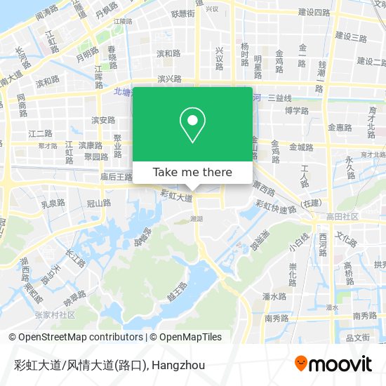 彩虹大道/风情大道(路口) map