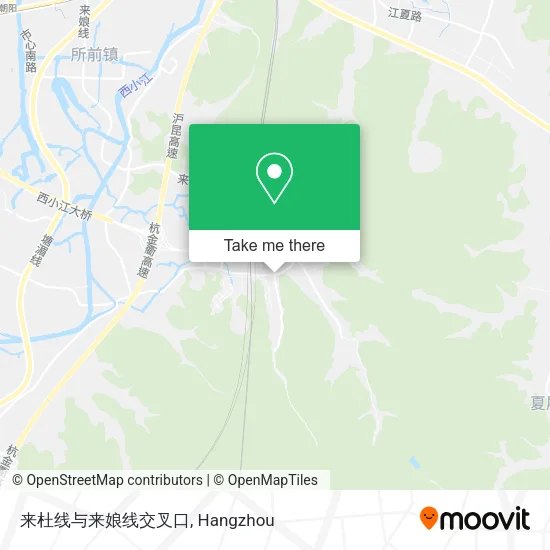 来杜线与来娘线交叉口 map