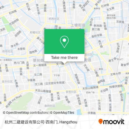 杭州二建建设有限公司-西南门 map