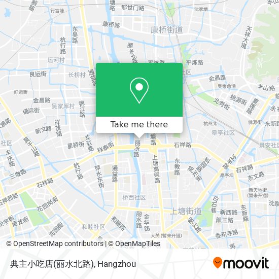 典主小吃店(丽水北路) map