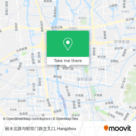 丽水北路与郁世门路交叉口 map