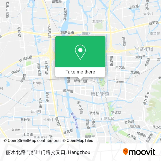 丽水北路与郁世门路交叉口 map