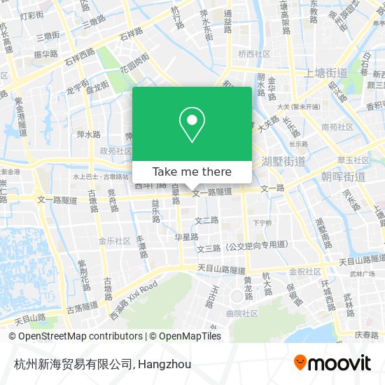 杭州新海贸易有限公司 map