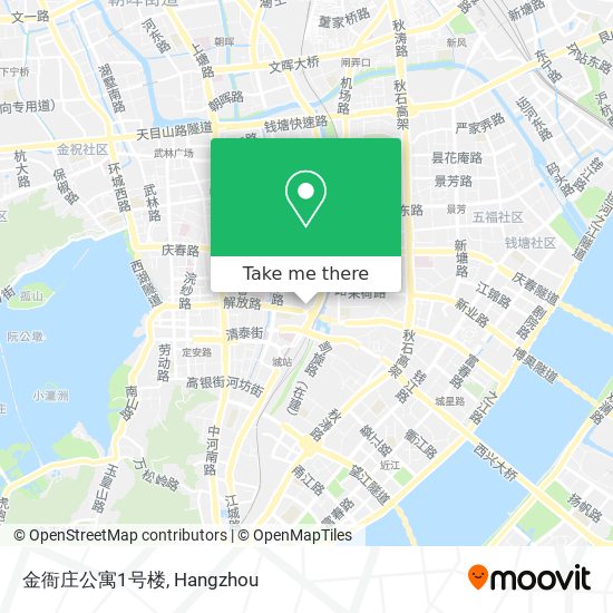 金衙庄公寓1号楼 map