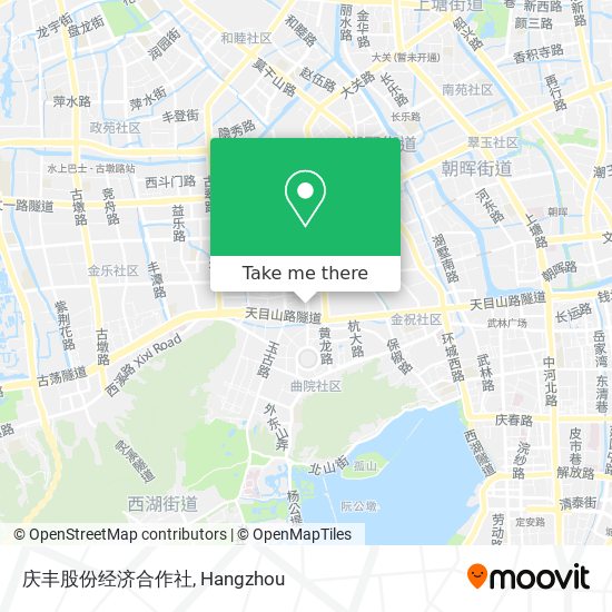 庆丰股份经济合作社 map