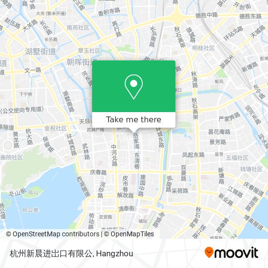 杭州新晨进岀口有限公 map