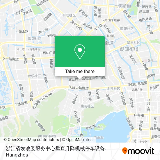 浙江省发改委服务中心垂直升降机械停车设备 map