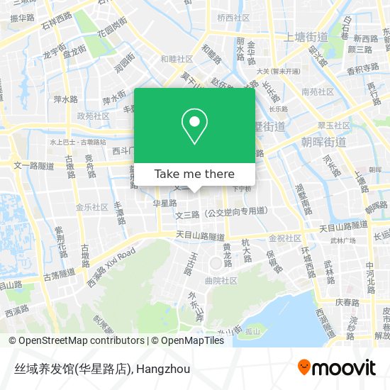 丝域养发馆(华星路店) map