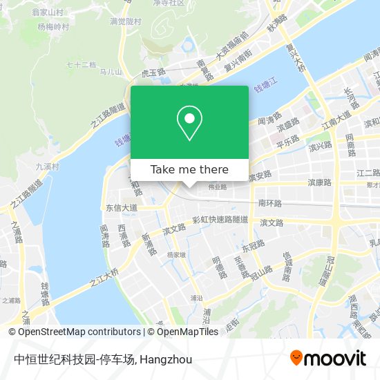中恒世纪科技园-停车场 map