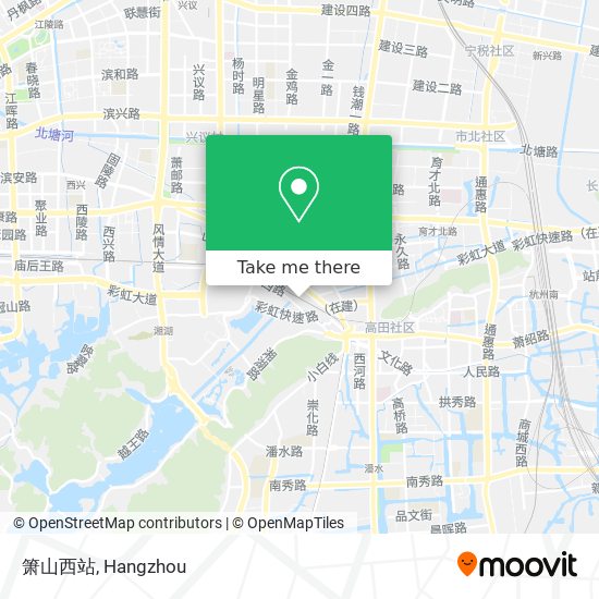 箫山西站 map