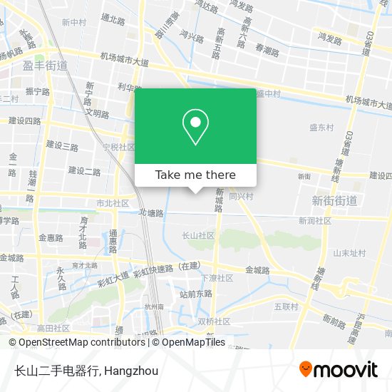 长山二手电器行 map