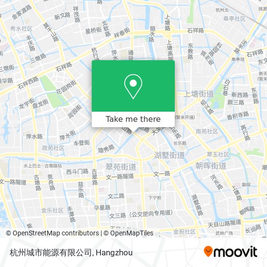杭州城市能源有限公司 map