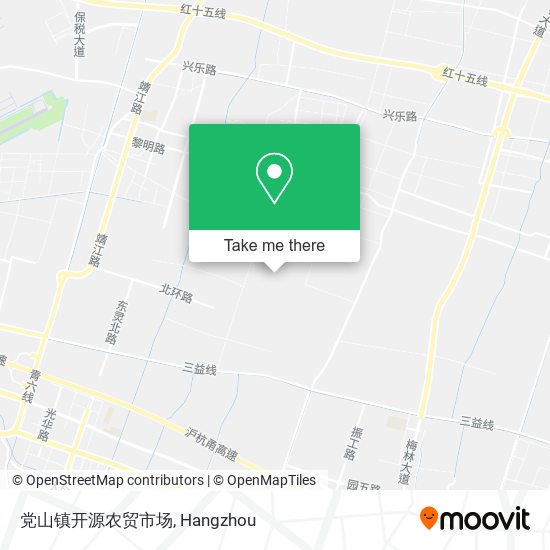 党山镇开源农贸市场 map