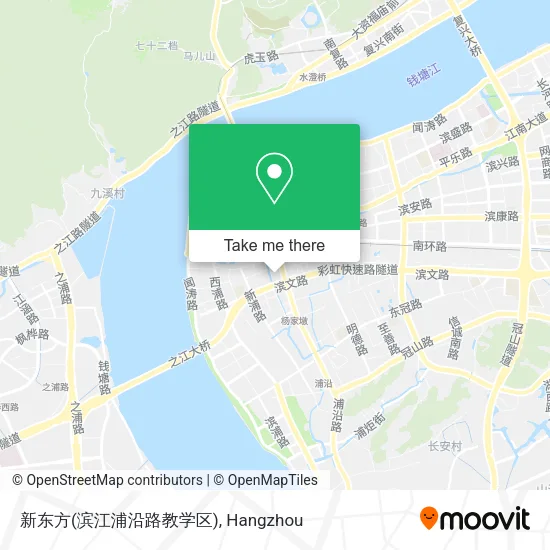 新东方(滨江浦沿路教学区) map