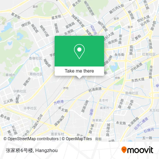 张家桥6号楼 map