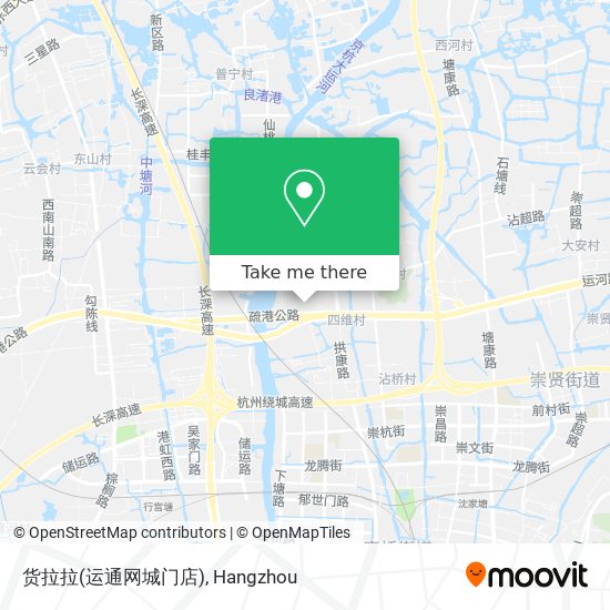 货拉拉(运通网城门店) map