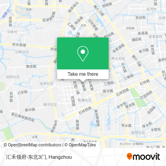 汇禾领府-东北3门 map