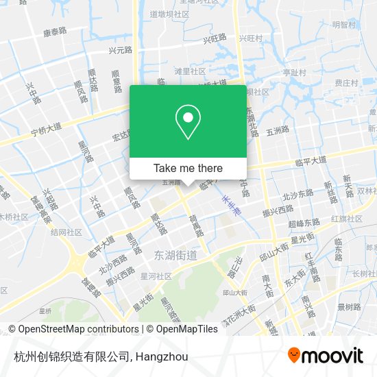 杭州创锦织造有限公司 map