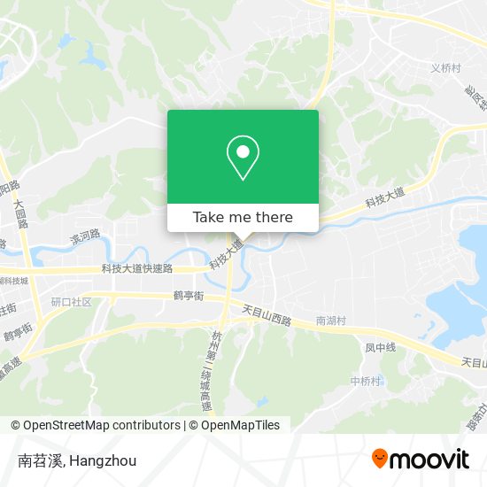 南苕溪 map