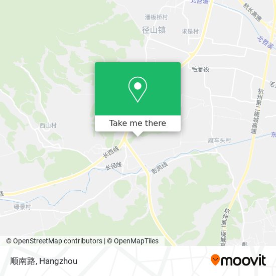 顺南路 map