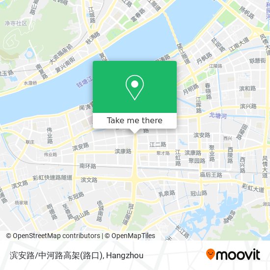 滨安路/中河路高架(路口) map