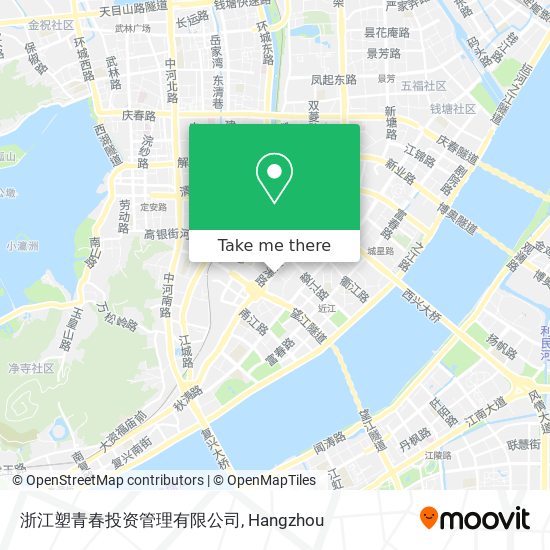 浙江塑青春投资管理有限公司 map