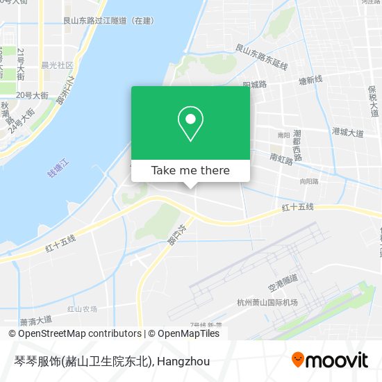 琴琴服饰(赭山卫生院东北) map