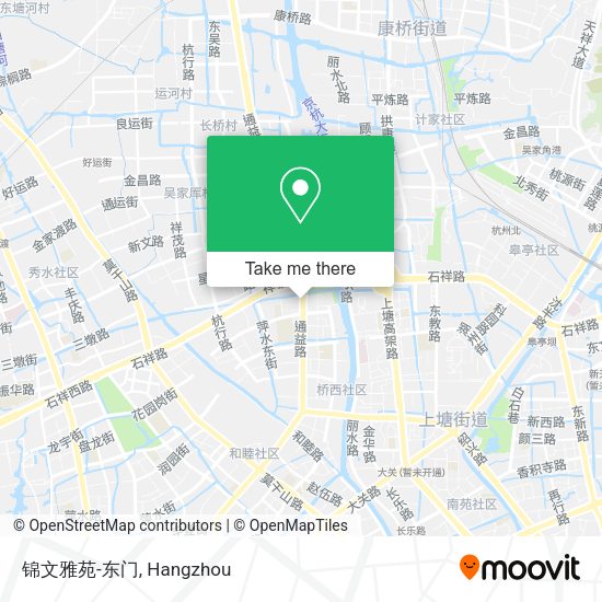 锦文雅苑-东门 map