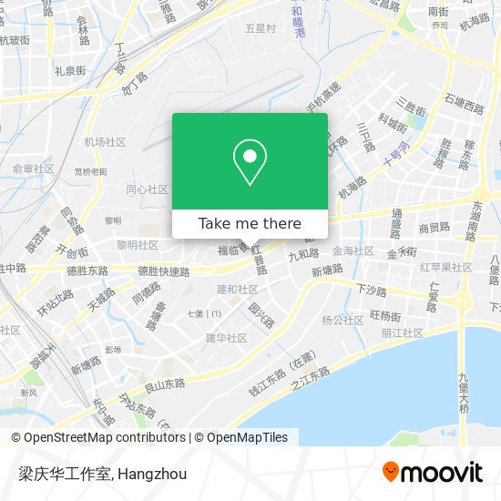 梁庆华工作室 map