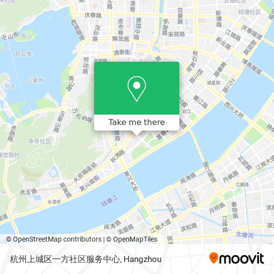 杭州上城区一方社区服务中心 map