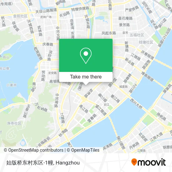 始版桥东村东区-1幢 map